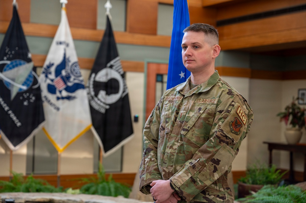 2nd Lt. Christopher Browning completes Chaplain Candidate tour at AFMAO
