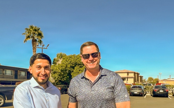 NAVSUP FLC San Diego CO Visits El Centro and Blue Angels