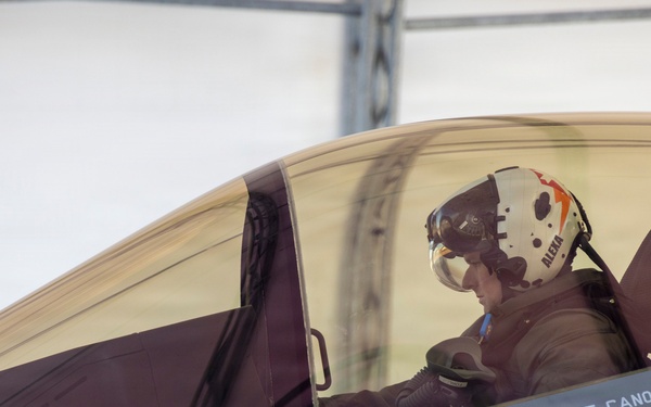 F-35 Lightning II flight operations during Atlantic Lightning 26-1