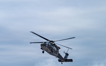 Northern Strike 26-1 UH-60 Black Hawk Snow Landing