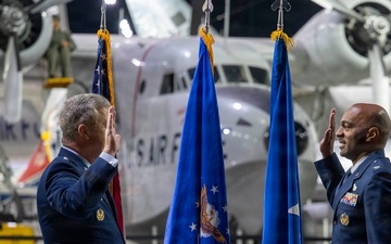 Lt Col Jeffrey Hoover II promotion ceremony