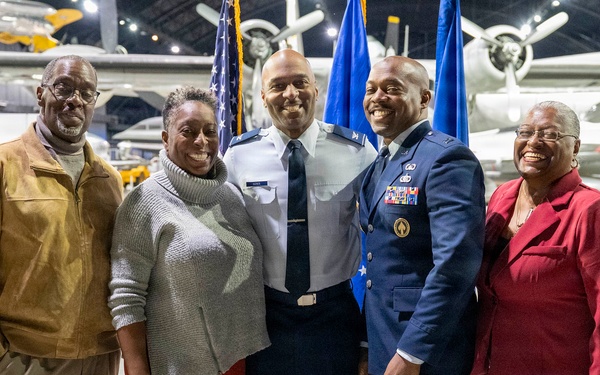 Lt Col Jeffrey Hoover promotion ceremony