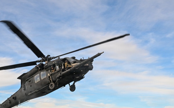Sentinel-class USCGC Florence Finch trains with the U.S. Army 160th Special Operations Aviation Regiment (SOAR) “Night Stalkers”