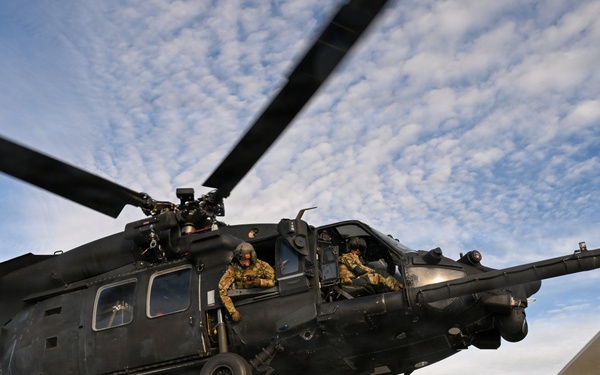 Sentinel-class USCGC Florence Finch trains with the U.S. Army 160th Special Operations Aviation Regiment (SOAR) “Night Stalkers”
