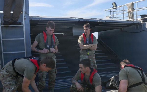 Army Medics Train Maritime Casualty Evacuation Off Coast of Hawaii