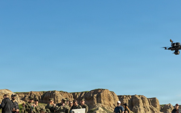 Marines evaluate fiber-optic FPV Drones during DIU challenge