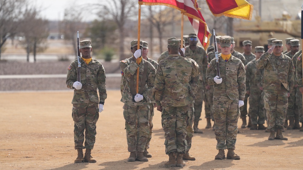 CSM John Kemp Assumption of Responsibility Ceremony