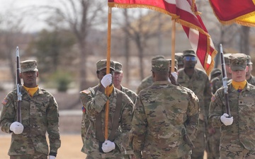 CSM John Kemp Assumption of Responsibility Ceremony