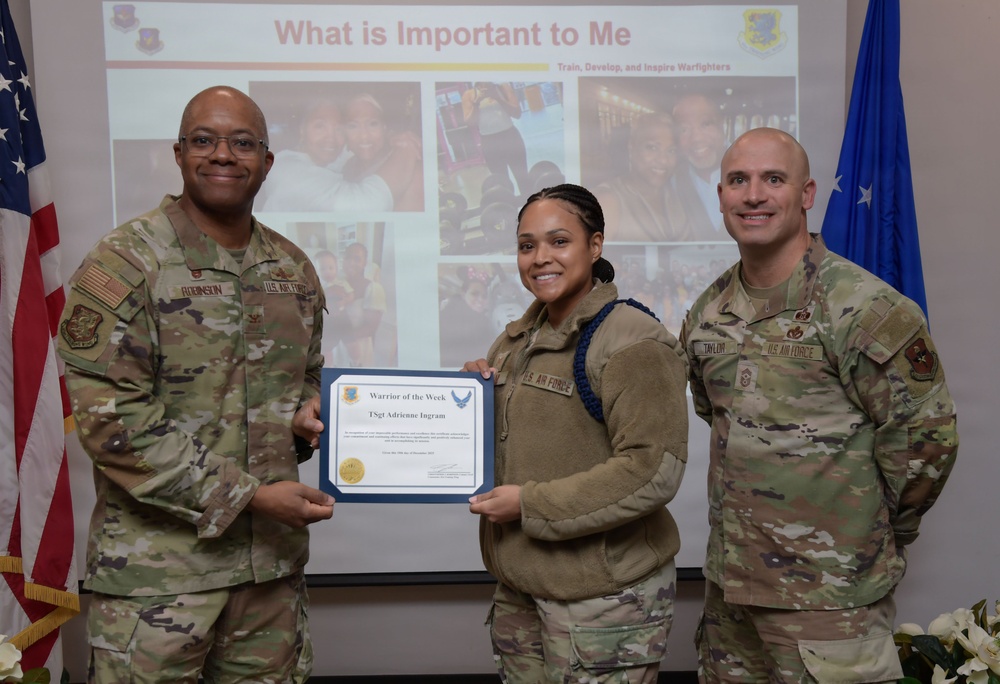 Warrior of the Week: TSgt. Ingram