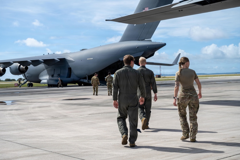 317th AW showcases global mobility in Saipan