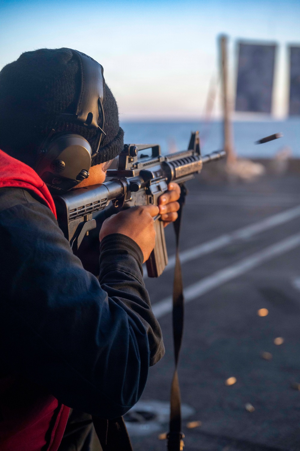 USS Theodore Roosevelt Conducts Live Fire Exercise