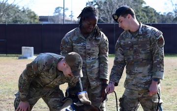 Local religious leaders receive base tour