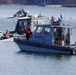 Harbor Patrol Unit exercises on the York River during Citadel Shield-Solid Curtain 2026 at Naval Weapons Station Yorktown