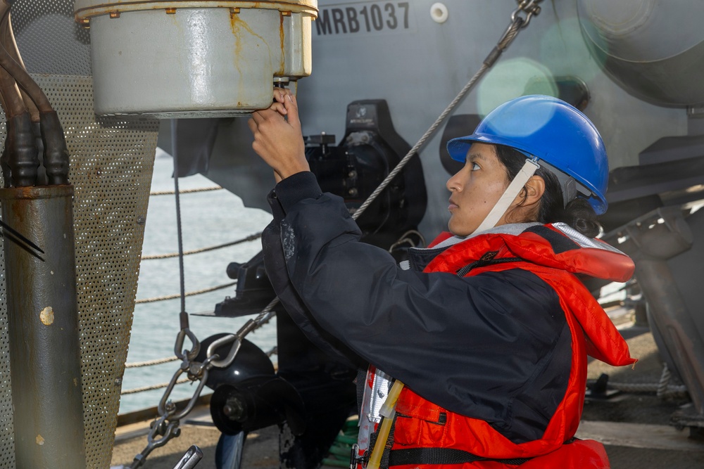 Planned Maintenance aboard USS Bulkeley (DDG 84) Jan. 20, 2026