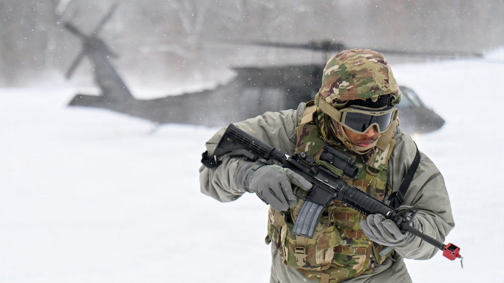Soldiers from the Michigan National Guard Participate in Northern Strike 26-1, at Camp Grayling Joint Maneuver Training Center, MI.