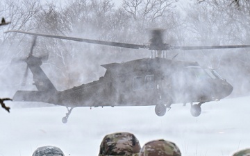 Soldiers from the Michigan National Guard Participate in Northern Strike 26-1, at Camp Grayling Joint Maneuver Training Center, MI.
