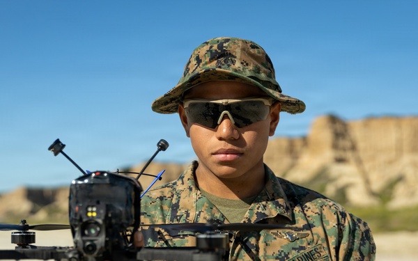 Marines evaluate fiber-optic FPV Drones during DIU challenge