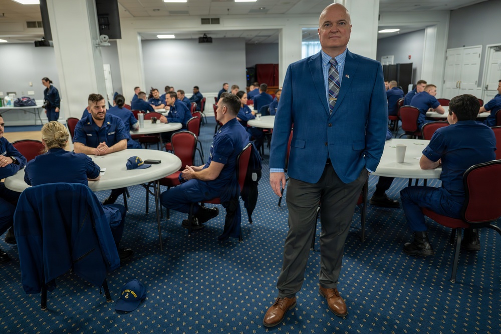 Coast Guard Mentoring Program Speed Mentoring Event at the Northeast District