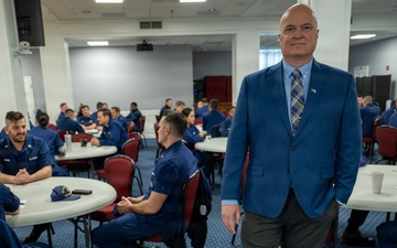 Coast Guard Mentoring Program Speed Mentoring Event at the Northeast District