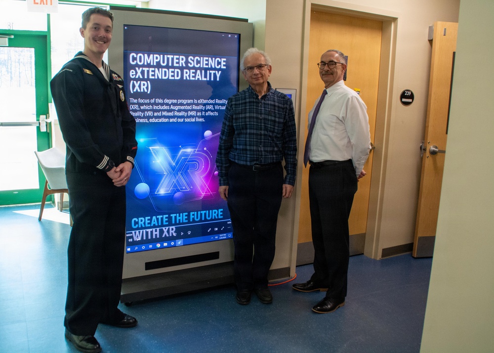 NTAG New England Sailors visit Manchester Community College