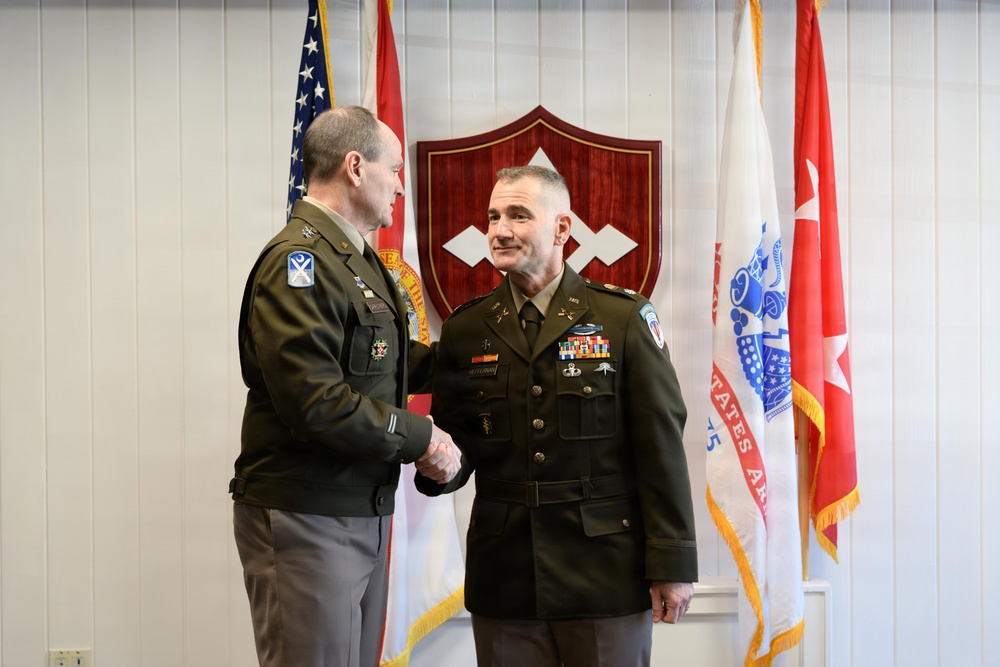 Col Heffernan conducts promotion ceremony at SFB