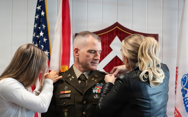 Col Heffernan conducts promotion ceremony at SFB