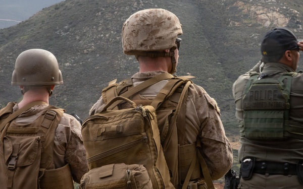 Marines enhance security along the southern border