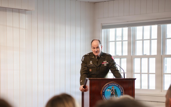 Col Heffernan conducts promotion ceremony at SFB