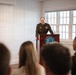 Col Heffernan conducts promotion ceremony at SFB