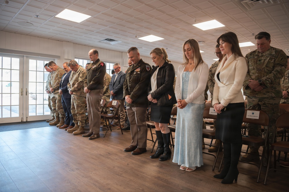 Col Heffernan conducts promotion ceremony at SFB