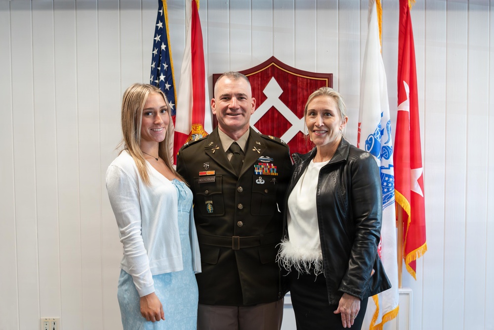 Col Heffernan conducts promotion ceremony at SFB