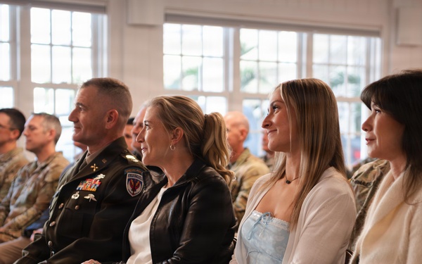 Col Heffernan conducts promotion ceremony at SFB