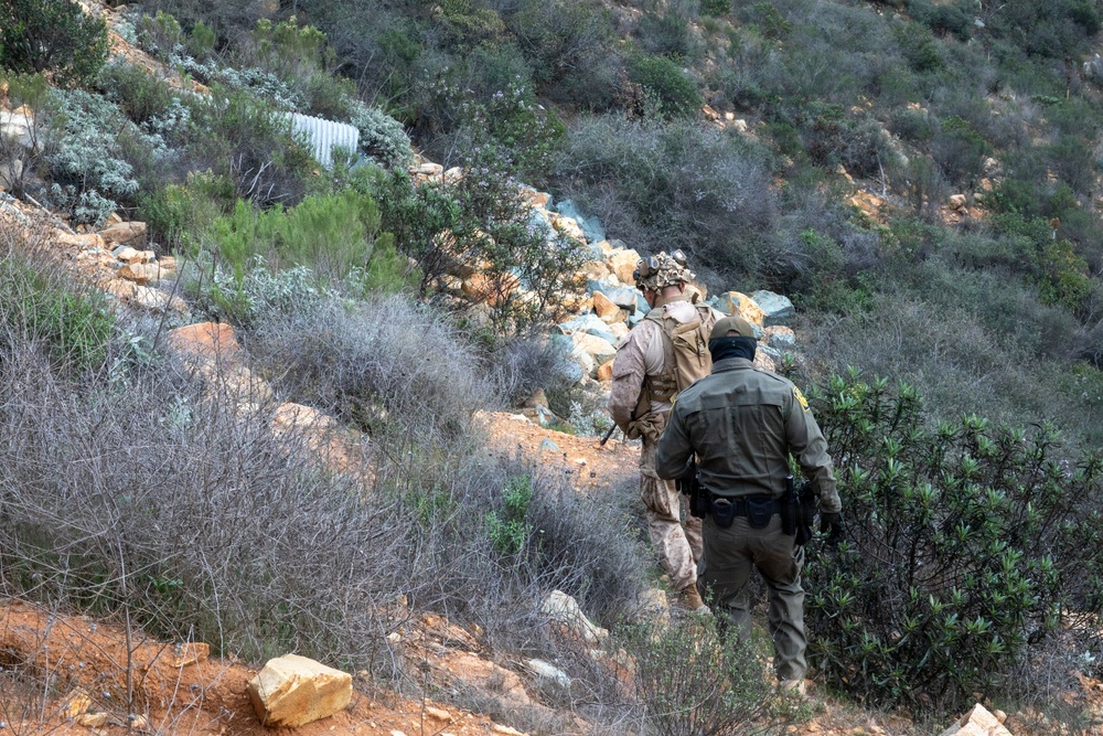Marines enhance security along the southern border
