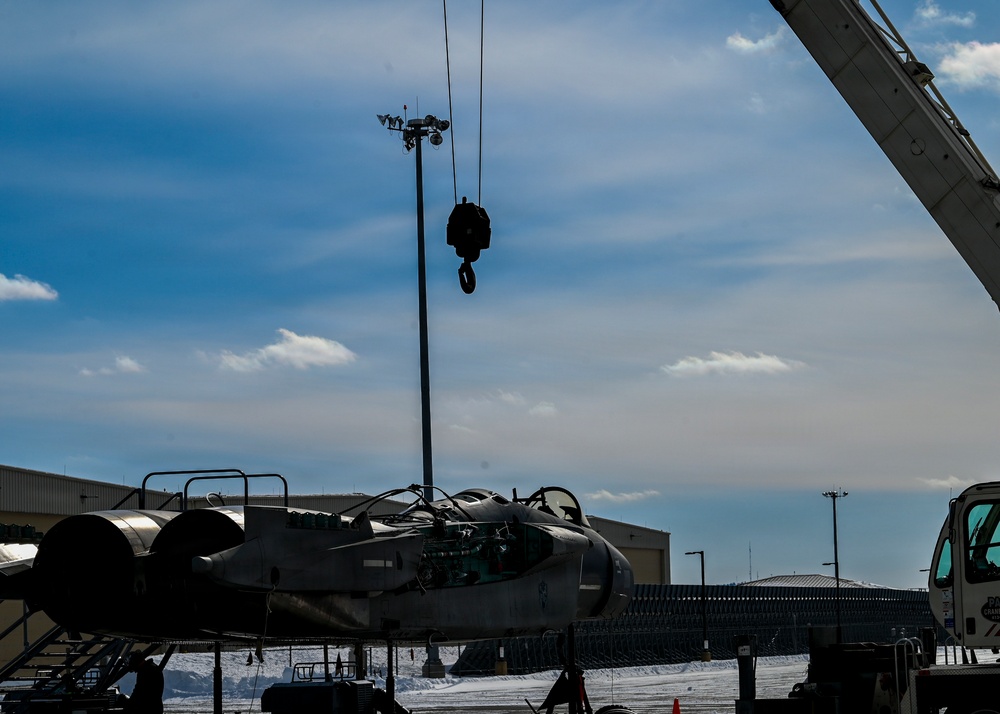 104th Fighter Wing CDDAR team completes historic disassembly of final F-15 at Barnes