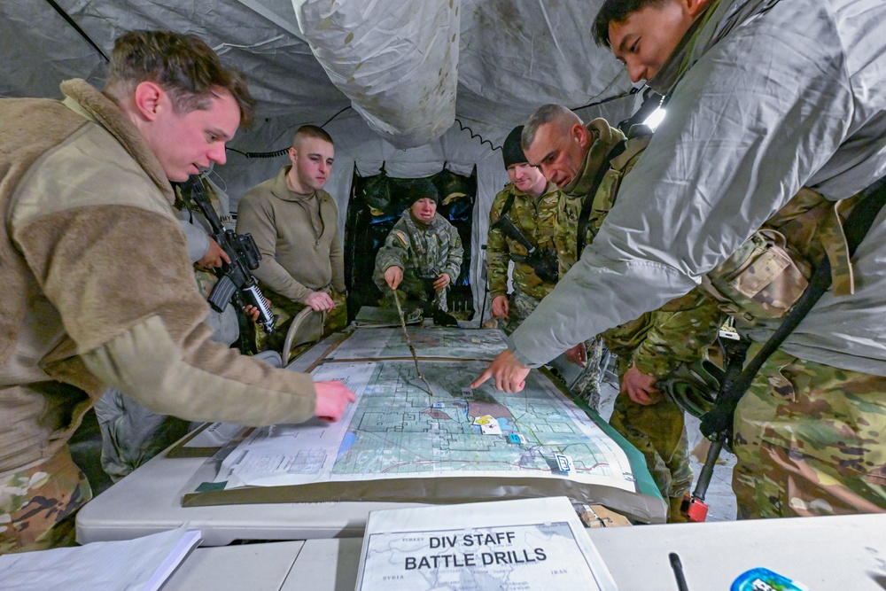 Michigan National Guard Members Participate in NORTHERN STRIKE 26-1 at Camp Grayling, MI.
