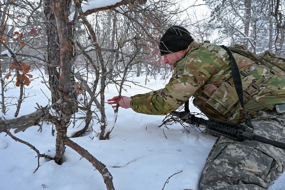 Michigan National Guard Members Participate in NORTHERN STRIKE 26-1 at Camp Grayling Joint Maneuver Training Center, MI.