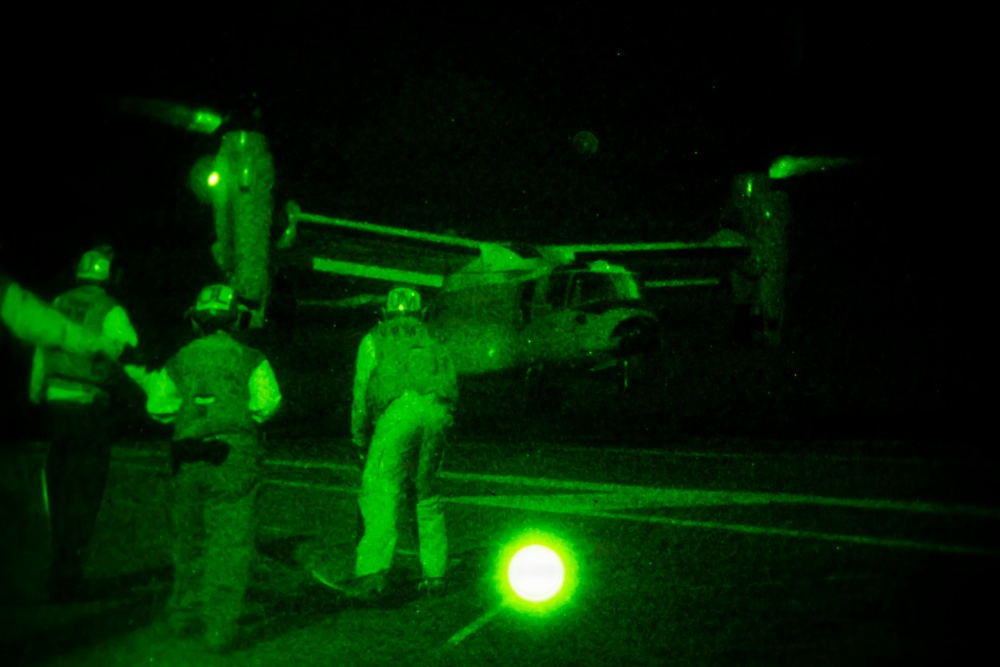 USS Theodore Roosevelt Supports Flight Operations