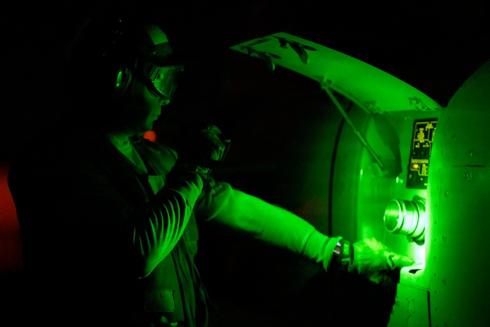 USS Theodore Roosevelt Supports Flight Operations