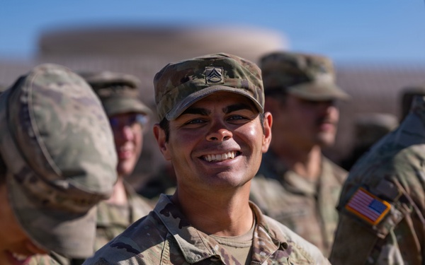 Iron Eagles earn their Expert Field Medic Badge