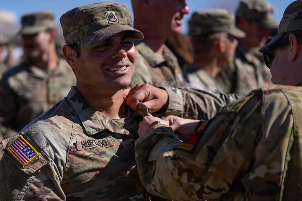 Iron Eagles earn their Expert Field Medic Badge