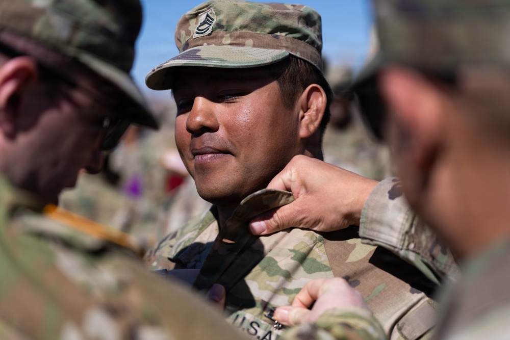 Iron Eagles earn their Expert Field Medic Badge