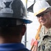 Vice Admiral McLane visits USS William P. Lawrence (DDG 110)