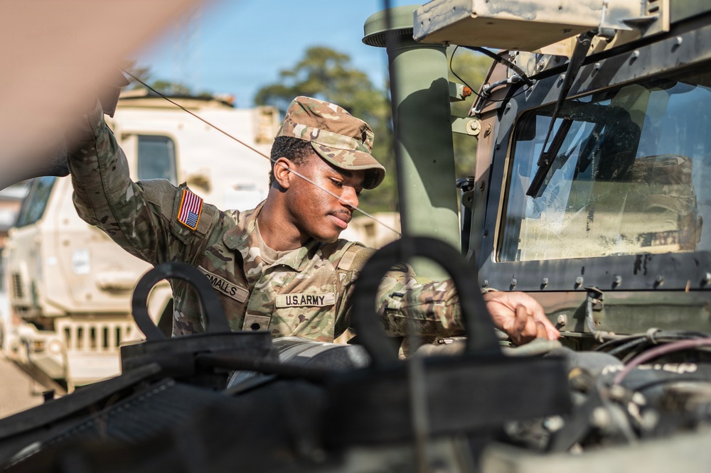 51st Military Police Battalion responds to Winter Storm Gianna