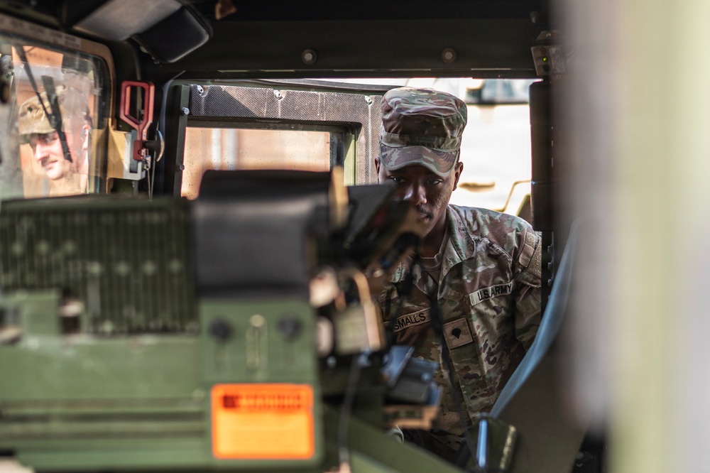 51st Military Police Battalion responds to Winter Storm Gianna