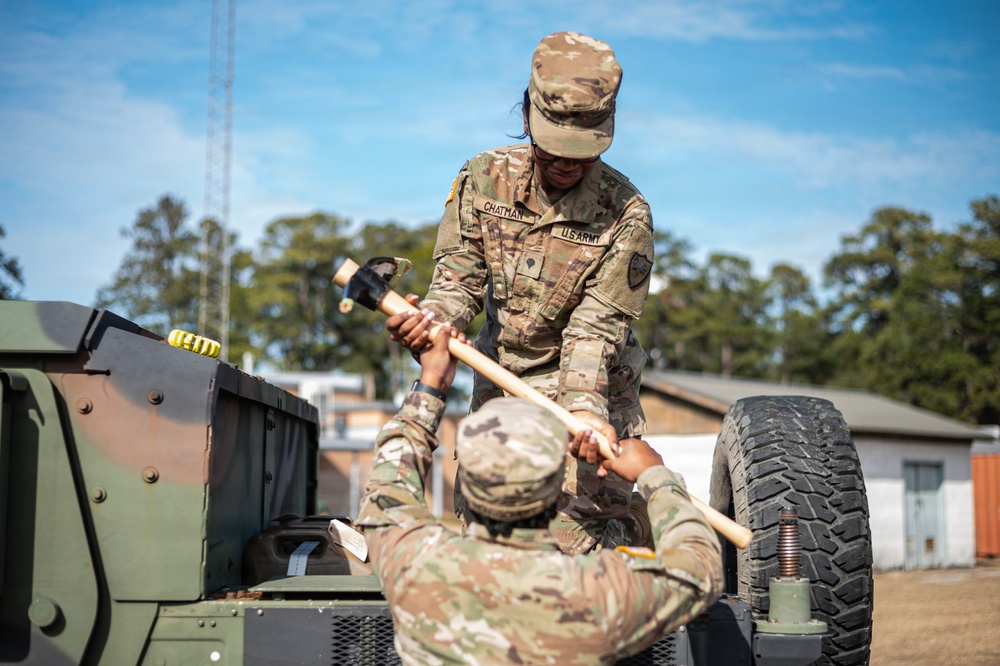51st Military Police Battalion responds to Winter Storm Gianna