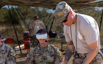 Command Sgt. Maj. Operates UAS