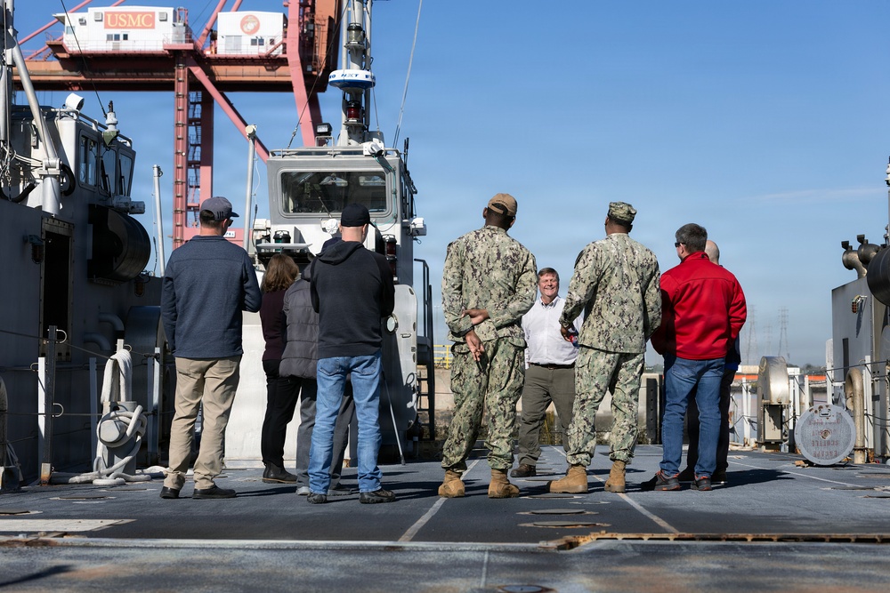 Blount Island Supports Autonomous INLS Testing to Advance Expeditionary Logistics