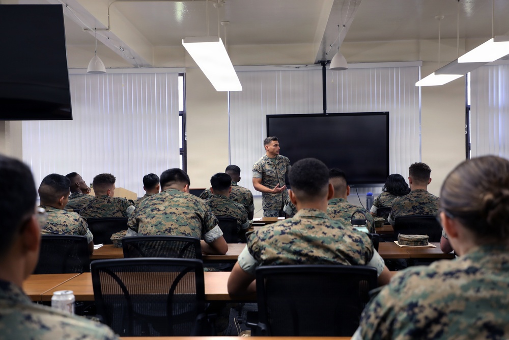 Marine Aircraft Group 24 hosts Lance Corporal Seminar