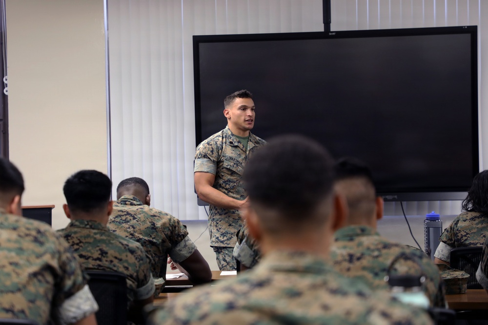 Marine Aircraft Group 24 hosts Lance Corporal Seminar