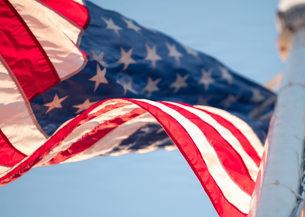 USS Theodore Roosevelt Colors